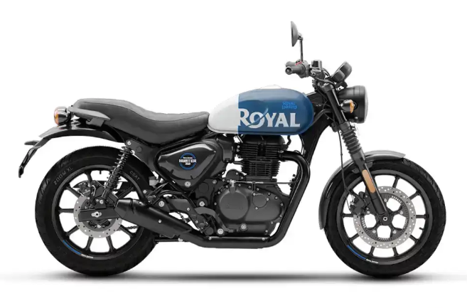 Royal Enfield Hunter 350 - Rebel Blue/Red/Black